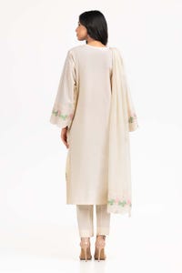 UAE -Dyed Cambric Embroidered Suit IPS-23-230