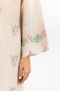 UAE -Dyed Cambric Embroidered Suit IPS-23-230