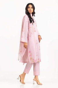 UAE -Dyed Cambric Embroidered Suit IPS-23-232