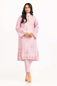 UAE -Dyed Cambric Embroidered Suit IPS-23-232