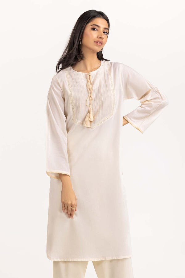 UAE -2PC Cambric Embellished Shirt with Shalwar IPS-23-32