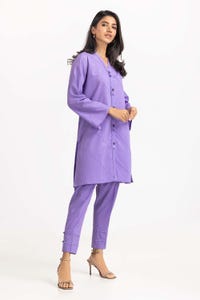 UAE -2PC Cambric Embellished Shirt with Trouser IPS-23-35