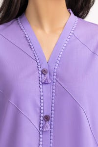 UAE -2PC Cambric Embellished Shirt with Trouser IPS-23-35