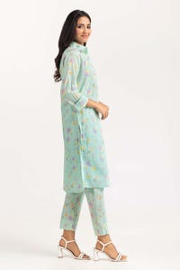 UAE -2PC Printed Cambric Shirt With Trouser IPS-23-41