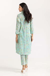 UAE -2PC Printed Cambric Shirt With Trouser IPS-23-41