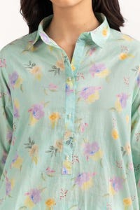 UAE -2PC Printed Cambric Shirt With Trouser IPS-23-41