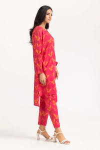 UAE -2PC Printed Cambric Shirt With Trouser IPS-23-43