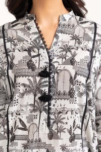 UAE -2 PC Digital Printed Cambric Shirt With Shalwar IPS-23-56