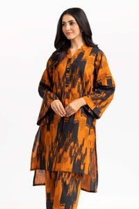 UAE -2 PC Digital Printed Cambric Shirt With Trouser IPS-23-57