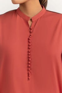 UAE -2PC Cambric Embellished Shirt With Trouser IPS-23-64