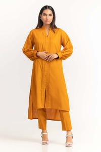 UAE -2PC Cambric Embellished Shirt with Trouser IPS-23-68