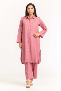 UAE -2PC Dyed Cambric Shirt With Trouser IPS-23-69