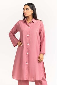 UAE -2PC Dyed Cambric Shirt With Trouser IPS-23-69
