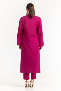 UAE -Dyed Cambric Embelished Shirt With Trouser IPS-23-75