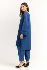 UAE -2PC Cambric Embellished Shirt With Trouser IPS-23-76