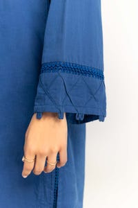 UAE -2PC Cambric Embellished Shirt With Trouser IPS-23-76