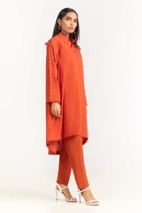 UAE -2PC Cambric Embellished Shirt With Trouser IPS-23-79