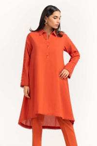 UAE -2PC Cambric Embellished Shirt With Trouser IPS-23-79