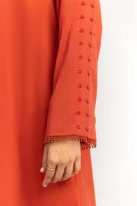 UAE -2PC Cambric Embellished Shirt With Trouser IPS-23-79