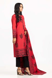 UAE -2PC Embellished Shirt With Dupatta IPS-23-86