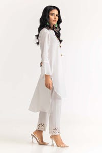 UAE -2PC Dyed Cambric Embroidered Shirt With Trouser IPS-23-89