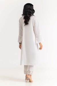 UAE -2PC Dyed Cambric Embroidered Shirt With Trouser IPS-23-89