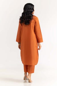 UAE -2PC Cambric Embroidered Shirt with Trouser ips-23-91
