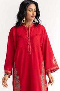 UAE -2PC Cambric Embroidered Shirt With Trouser IPS-23-93