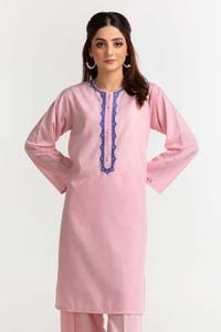 UAE -Polyester Viscose Embroidered Co-Ord Set IPS-24-104