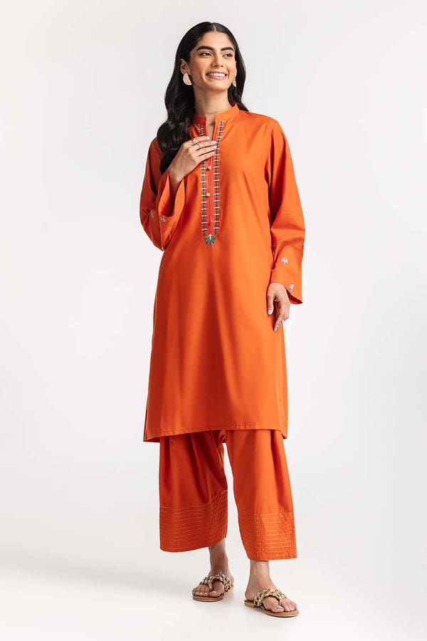 UAE -Blended Embroidered Co-Ord Set IPS-24-131