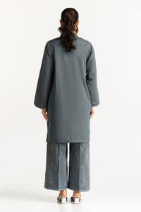 UAE -Yarn Dyed Embroidered Co-Ord Set IPS-24-178