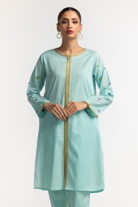 UAE -Dyed Embroidered Nep Lawn Shirt With Trouser IPS-24-26
