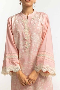 UAE-Cambric Embroidered Shirt And Embroidered Dupatta IPSD-44478