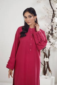 UAE -Herringbone Embellished Co-Ord Set IPST-44106
