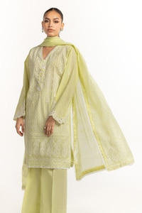 UAE-Cambric Embroidered Shirt And Trouser IPST-44353