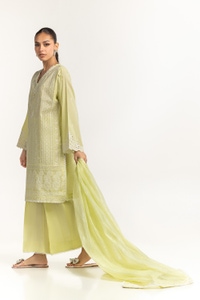 UAE-Cambric Embroidered Shirt And Trouser IPST-44353