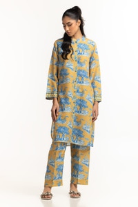 UAE-Poly Cambric Printed Co-Ord Set IPST-44505