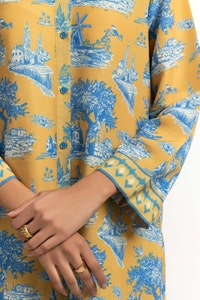 UAE-Poly Cambric Printed Co-Ord Set IPST-44505