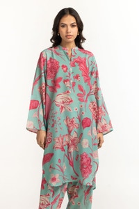 UAE-Poly Cambric Printed Co-Ord Set IPST-44508
