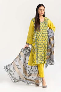 UAE -Embroidered Cambric Suit IPW-21-64 3PC
