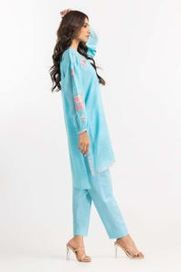 UAE -2PC Embroidered Shirt With Trouser IPW-22-11