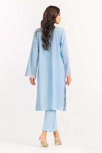 UAE -2PC Cambric Suit Embroidered Shirt Trousers IPW-22-28