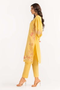 UAE -2PC Cambric Suit Embroidered Shirt Trousers IPW-22-30