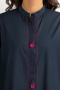 UAE -Dyed Cambric Shirt With Trousers IPW-22-58