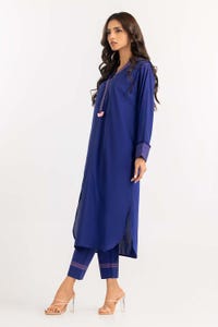 UAE -Dyed Cambric Shirt With Trousers IPW-22-60