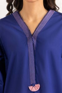 UAE -Dyed Cambric Shirt With Trousers IPW-22-60