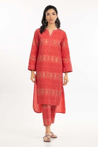 UAE -Printed Cambric Shirt With Trousers IPW-22-87 2PC