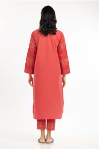 UAE -Printed Cambric Shirt With Trousers IPW-22-87 2PC
