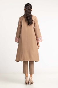 UAE -Dyed Cambric Embroidered Shirt And Trouser IPW-23-108