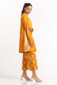 UAE -Dyed Cambric Screen Printed Shirt With Trouser IPW-23-61